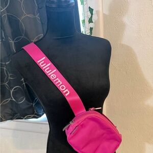lululemon athletica Vibrant Pink Crossbody Bag